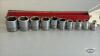MOSTLY SNAP-ON 3/8IN DRIVE SAE SHALLOW SOCKETS - 2