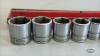 MOSTLY SNAP-ON 3/8IN DRIVE SAE SHALLOW SOCKETS - 3