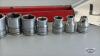 MOSTLY SNAP-ON 3/8IN DRIVE SAE SHALLOW SOCKETS - 4
