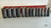 MAC 1/2IN DRIVE SAE IMPACT SOCKETS - 2