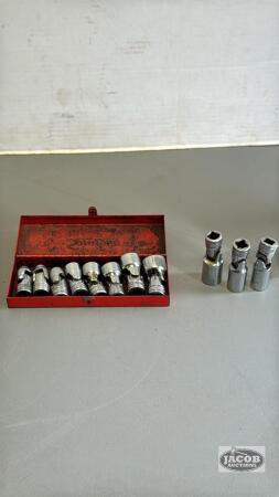 SNAP-ON SAE WOBBLE SOCKET LOT