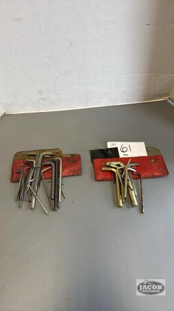 QUANTITY OF ALLEN KEYS