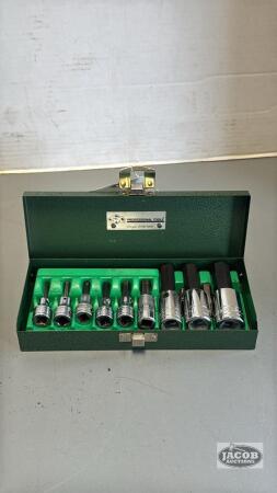 9PC HEX SOCKET SET