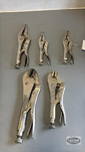 5 VISE GRIPS