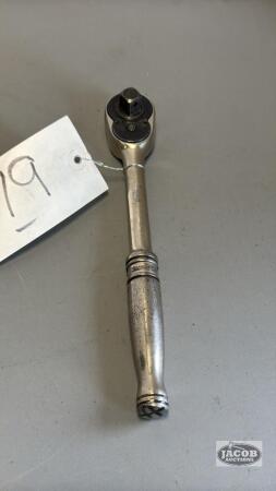 SNAP-ON 1/2IN DRIVE 10IN LONG RATCHET