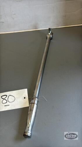 SNAP-ON 18IN LONG 1/2IN DRIVE BREAKER BAR