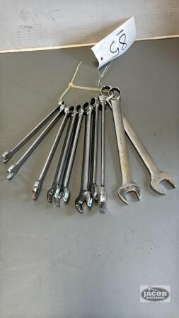 SNAP-ON METRIC COMBINATION WRENCHES