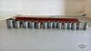 14PC SNAP-ON 1/2IN DRIVE SAE SOCKETS - 2