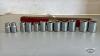 12PC CHALLENGER 3/8IN DRIVE METRIC SOCKETS - 2