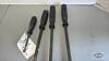 4PC PRY BAR LOT - 4