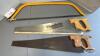 3 HAND SAWS - 2