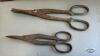 (2) 15IN PRY BARS, 2 TIN SNIPS - 3