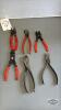 BLUE POINT/ SNAP-ON PLIER LOT