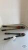 2 PAIR OF BOLT CUTTER