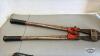 2 PAIR OF BOLT CUTTER - 4