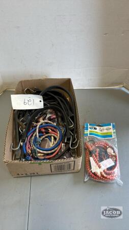 BUNGEE AND TARP STRAP LOT