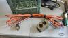 MILK CRATE, LIGHT, EXTENSION CORD AND PRUNERS - 8
