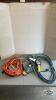 EXTENSION CORD AND TROUBLE LIGHT