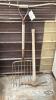 8 PRONG FORK AND PICK AXE
