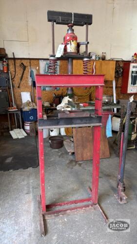 SHOP BUILT PRESS