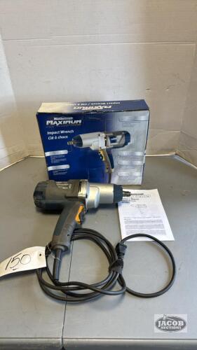 MASTERCRAFT 1/2IN DRIVE ELECTRIC IMPACT