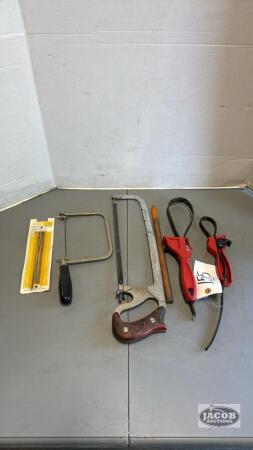 HAND SAWS AND STRAP WRENCHES