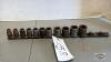 11 SNAP-ON SAE IMPACT SOCKETS - 2