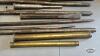 PRY BAR, CHISSEL AND TIRE SPOON LOT - 2