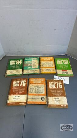 AUTOMOTIVE DATA BOOKS