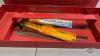 SPG METAL TOOL BOX WITH TRAY AND BLADES - 4