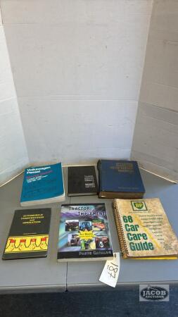 AUTOMOTIVE BOOK LOT