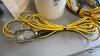 2 EXTENSION CORDS AND TROUBLE LIGHT - 2