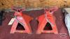 (2) 6TON AXLE STANDS - 2