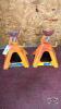 (2) POWER FIST 6 TON AXLE STANDS - 5