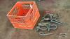 MILK CRATE WITH 2 SHACKLES, 2 CLEVIS AND PINS - 3