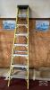 FEATHERLITE 8FT FIBREGLASS STEP LADDER