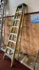 FEATHERLITE 8FT FIBREGLASS STEP LADDER - 2