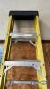 FEATHERLITE 8FT FIBREGLASS STEP LADDER - 3