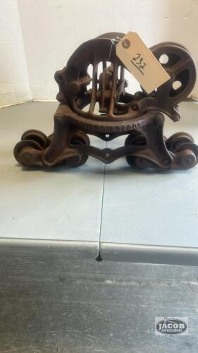 CAST IRON HAY TROLLY