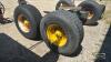 PAIR OF MANURE SPREADER AXLES - 5