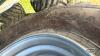 (2) 710/40 R22.5 FLOATATION TIRES ON 10 BOLT RIMS - 6