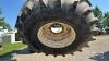(2) 900/60-32 TIRES ON 10 BOLT RIMS - 16