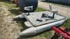PONTOON RAFT WITH 12VOLT TROLLING MOTOR - 9
