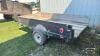 APPROX. 4FT X 8FT UTILITY TRAILER - 3