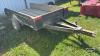 APPROX. 4FT X 8FT UTILITY TRAILER - 6