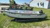 SYLVAN 14FT ALUMINUM BOAT WITH 9.8HP MERCURY - 2