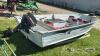 SYLVAN 14FT ALUMINUM BOAT WITH 9.8HP MERCURY - 6