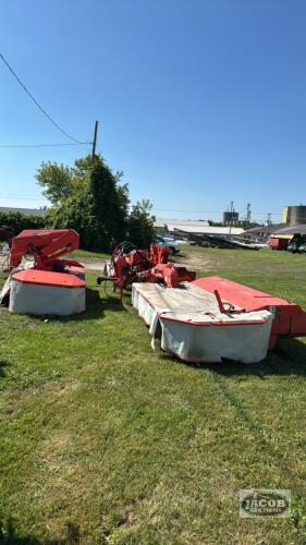 SET OF KUHN 29FT TRIPLE MOWERS