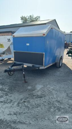 SOUTHCO 6FT X 12FT SINGLE AXLE ENCLOSED TRAILER