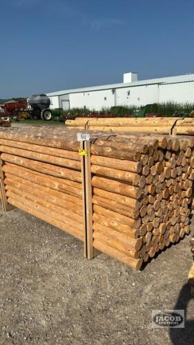 120 - 3IN X 10FT CEDAR POST
